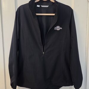 Cutter & Buck Navy Blue Milwaukee Brewer WeatherTec Jacket